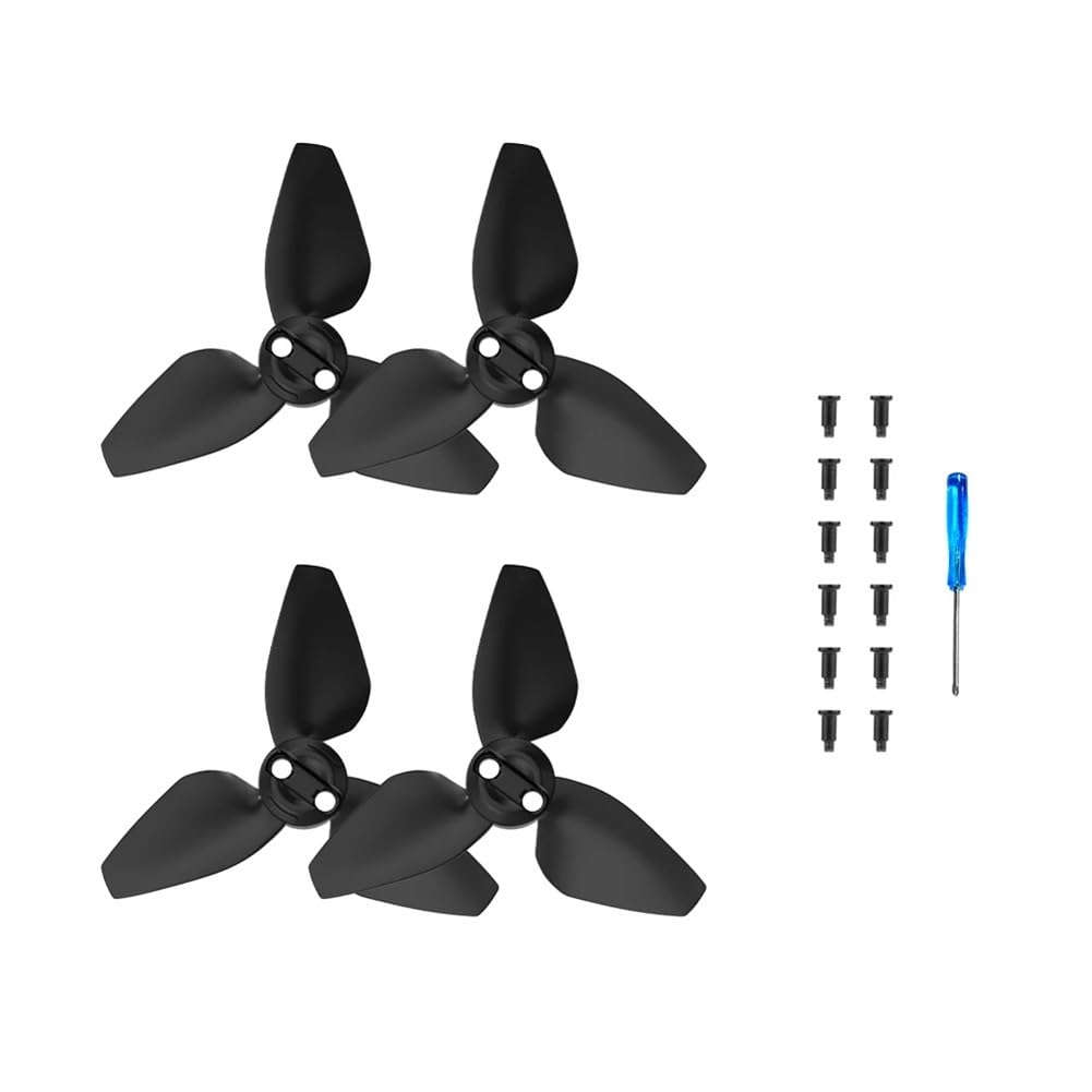 Hélices pour DJI Neo de rechange pales cassées noires légères à fixation rapide - 5