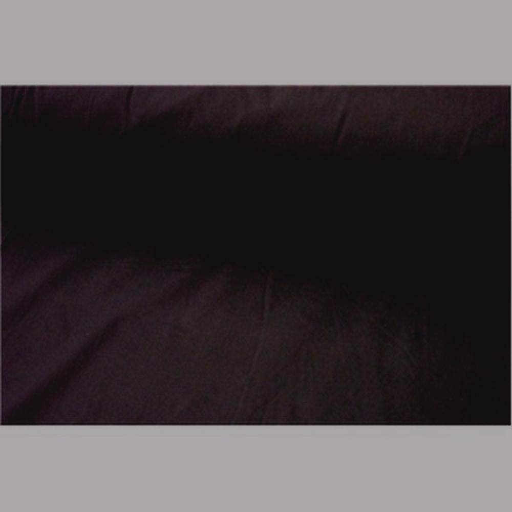 100% Cotton Poplin Fabric Black 60 Inches Wide by The Yard