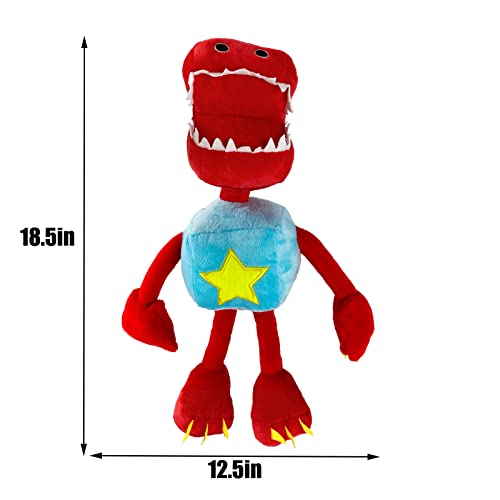 Ivcsatb Boxy Boo Plush Toy,18.5 Inch Boxy Boo Stuffed Animal Plushie Doll Toys Gift For Kids Children (Red) #TOP1