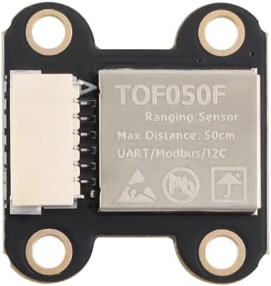 TOF050F Laser Distance Sensor Module, Time-of-Flight Ranging Board 0–50cm Measurement, Infrared Distance Detection with Serial Interface for Robotics and Embedded Systems