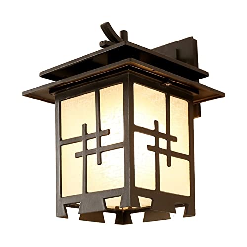 Lanterne de jardin rétro pour illuminer une cour de villa et un foyer