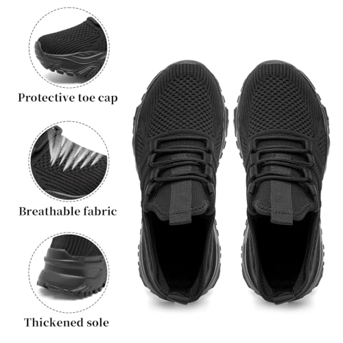 Womens Platform Fashion Sneakers Thick Soled Height Increasing Walking Shoes Chunky Breathable Lace Up Outdoor Casual Travel2