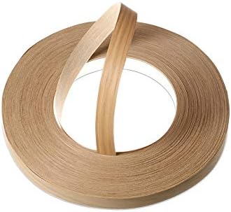 22mm Oak Pre-Glued Real Wood Veneer Edging Tape 50m