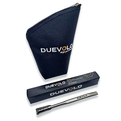 DUEVOLO Stainless Steel Mate Container. Modern Yerba Mate Gourd with Removable Bombilla for Easy Cleaning