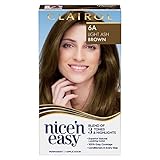 Clairol Nice'n Easy Permanent Hair Dye, 6A Light Ash Brown Hair Color, 1 Count