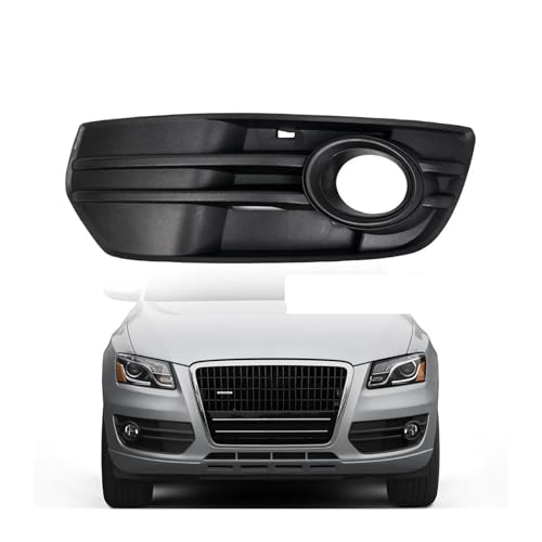 Rejilla de luz antiniebla derecha con marco protector para parachoques de Audi Q5 4