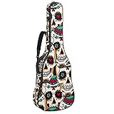 La taille de la housse de guitare est de 109 x 42,9 x 11,9 cm, adaptée pour les guitares et basses de moins de 106,7 cm. Veuillez vérifier la taille de la guitare avant d'acheter.