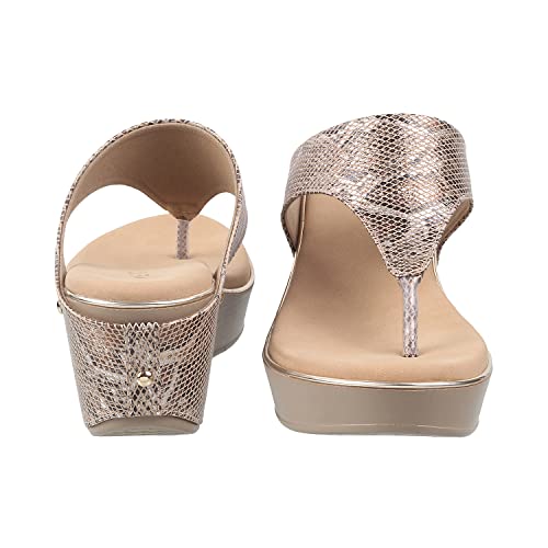 Image of Metro Women's Comfy Fashiona Wedge Heel Sandals