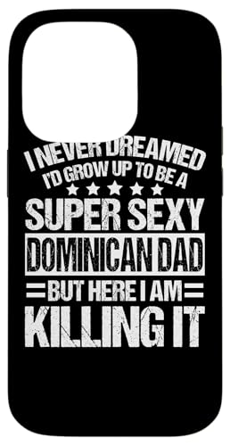 Dominican Dad Apparel - �L���[�g�Ŗʔ�����������f�U�C�� �X�}�z�P�[�X iPhone 14 Pro �p