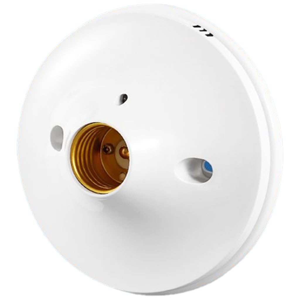 Elnwnnkc E27 Lamp Base for LED Bulbs Easy Installation Intelligent Light Adapters Mount Voice Controlled Lamp