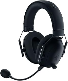 Razer BlackShark V2 Pro - Wireless Premium Esports Gaming Headset (Wireless Headphones with 50 mm Driver, Noise Reduction for PC, Mac, PS4, Xbox One & Switch) Black