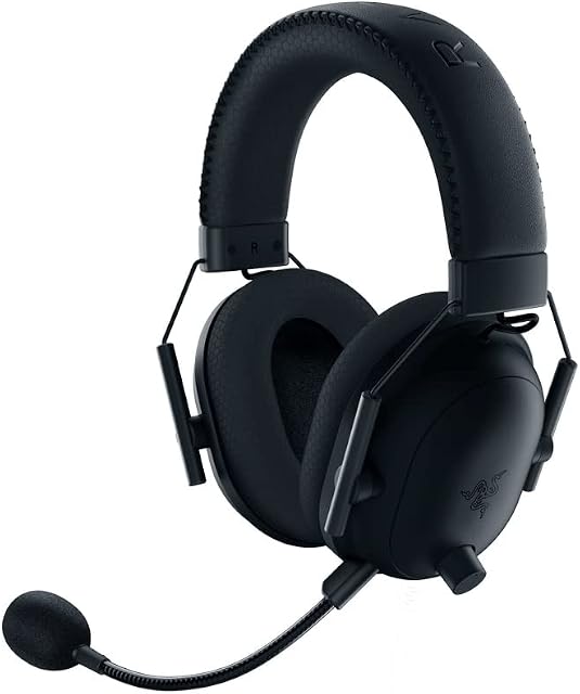 Razer BlackShark V2 Pro - Wireless Premium Esports Gaming Headset (Wireless Headphones with 50 mm Driver, Noise Reduction for PC, Mac, PS4, Xbox One & Switch) Black