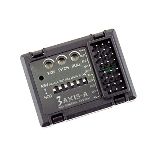 DKNTZO 3-AXIS Stabilizer Flight Control Controller Gyro for FPV Airplane Helicopter Fixed Wing...
