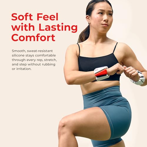 Sunny Health & Fitness Adjustable Silicone 2 LB Pair Wrist & Ankle Weights - image 3