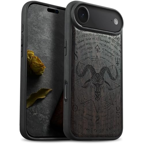 Coque iPhone 17 Air bois Magsafe idéale pour un style unique au bureau