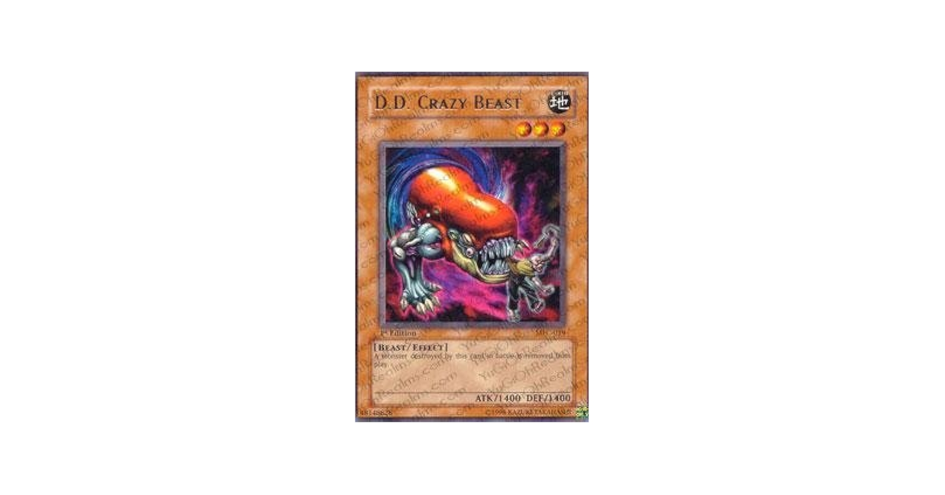 Amazon.co.jp: 遊戯王 - D.D.クレイジービースト(MFC-019