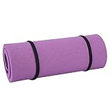 Alivia el dolor de rodilla de yoga, dolor de codo, dolor de muñeca. Se puede usar para el hogar, yoga, pilates, estiramientos, abdominales, ejercicios de piso, campamentos, picnics.