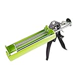 Epoxy Gun for 400 mL/14.4 fl oz (1:1 Mix Ratio) Dual Component Applicator for Panel Bond Gun，Manual Epoxy Spray Gun，Hand Double Component Dripless Adhesive Cartridge Applicator (400 mL/14.4 fl)