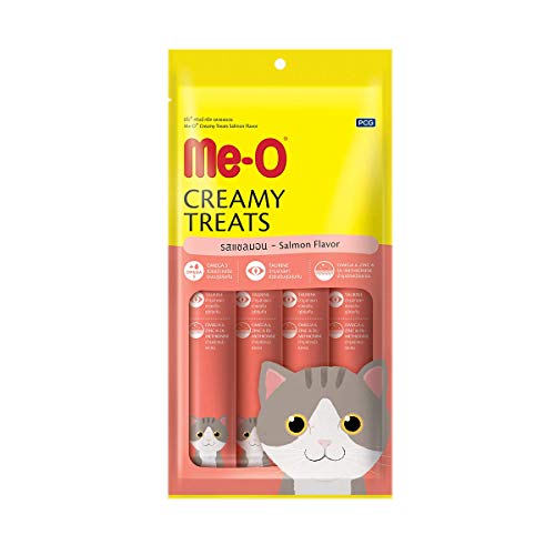 Image of Me-O Creamy Cat Treats - Salmon Flavor, Small, 60g