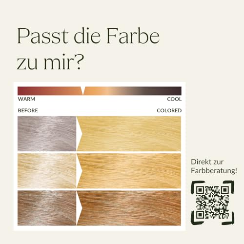 Foto von khadi SONNENBLOND Pflanzenhaarfarbe - Haarfarbe für glänzendes Honigblond bis zu sommerlichen Rotblond - 100% pflanzlich & natürlich - 100g