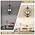 blusun Black Chandelier for Dining Room Light Fixture, 4-Light Modern Farmhouse Chandelier, 17" Large Ceiling Hanging Industrial Pendant Light for Kitchen Island Living Room Foyer Entryway Stair