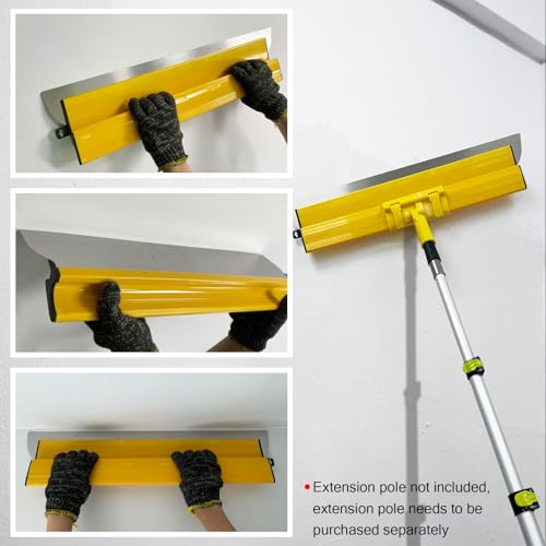 YLTOLOO 40 Inch Drywall Skimming Blade, Precision 0.4mm Stainless Steel Blade (Replaceable), Drywall Trowel for Plasterboard and Wallboard, With Ergonomically Designed Grip by YLTOLOO - Image 6