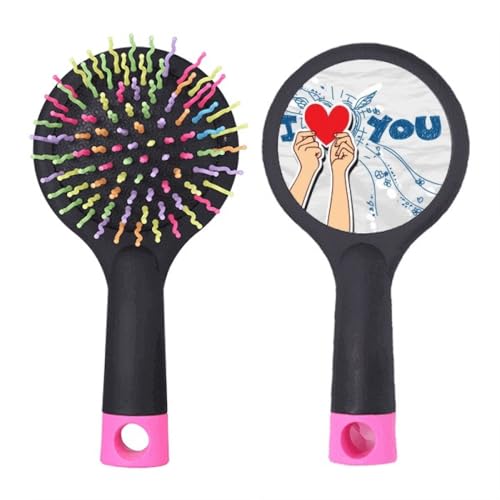 Brosse à cheveux démêlante anti-casse à coussin d'air pour un lissage parfait