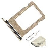 Sim Card Tray Slot Compatible with iPhone Xs Max Sim Card Tray Replacement (Gold)