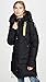 Parajumpers Women's Long Bear Jacket, Black, XS