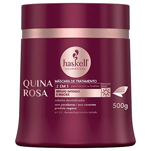 Máscara de Quina Rosa 500gr, Haskell