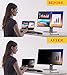 APeiSi 19 Inch Computer Privacy Screen Filter for 16:10 Widescreen Monitor - Privacy Screen Shield,Anti-Glare and Anti-Blue light Screen Protector