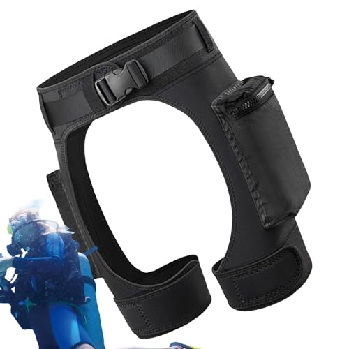 Pantalones de Neopreno para Hombres - Pantalones Cortos Elásticos de Buceo,Ajustables Ligeros con Hebilla de Liberación Rápida y Bolsillos para Kayak Submarino, Deportes Acuáticos, Snorkel, Surf,