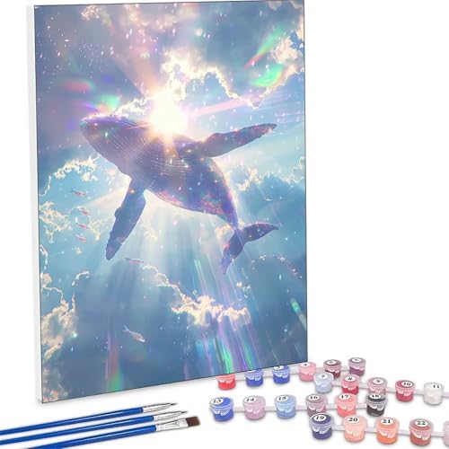 �������G �~, �� �����h��G �L�b�g DIY ��l ���S�Ҍ��� �f�W�^�����G ��h�� Paint by Numbers for Adults �A�N�����y�C���g ���ʉ� �z�[�� �I�t�B�X���� �M�t�g ��H�| �|�p��h�� �G���� �C���e���A �Ǐ��� (100