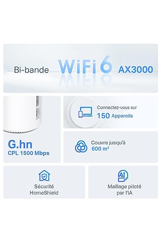 TP Link AX3000 + G1500 WHOLE HOME - vue 5