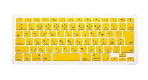 Se7enline 互換品 Macbook Pro 13キーボードカバー日本語(JIS配列)シリコン材料 手触り柔らかく、清潔易い 〈Macbook Air 13/Pro 13、15、17インチ用 搭載モデルA1278 A1286 A1369 A1398