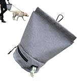 Utilité extérieure améliorée : ce support de sac à déjections canines intègre un cordon élastique pour maintenir une fermeture ferme, assurant durabilité et commodité lors d'une utilisation prolongée dans des environnements tels que les parcs, les sentiers ou les rues urbaines