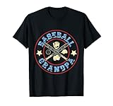 Baseball Grandpa Grandson Handschuhe Catcher Homerun Baseball T-Shirt