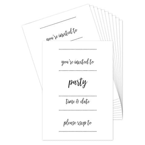 Invitations de fête Manta Makes Cover