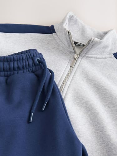 Sweat zippé col cheminée et jogging garçon pour la récréation - 4