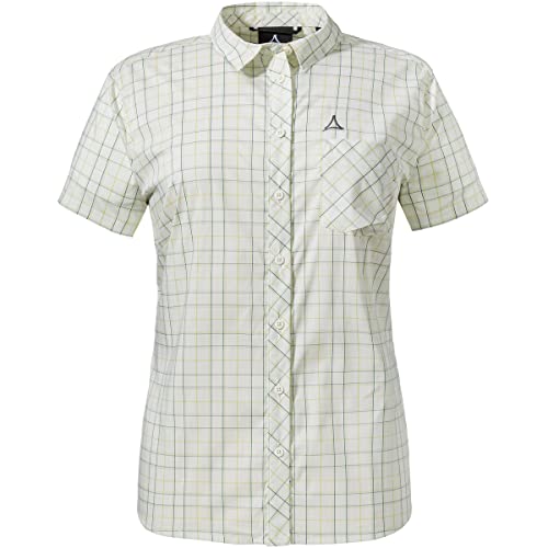 Schöffel Damen Burgspitz wanderhemd, Whisper White, 46