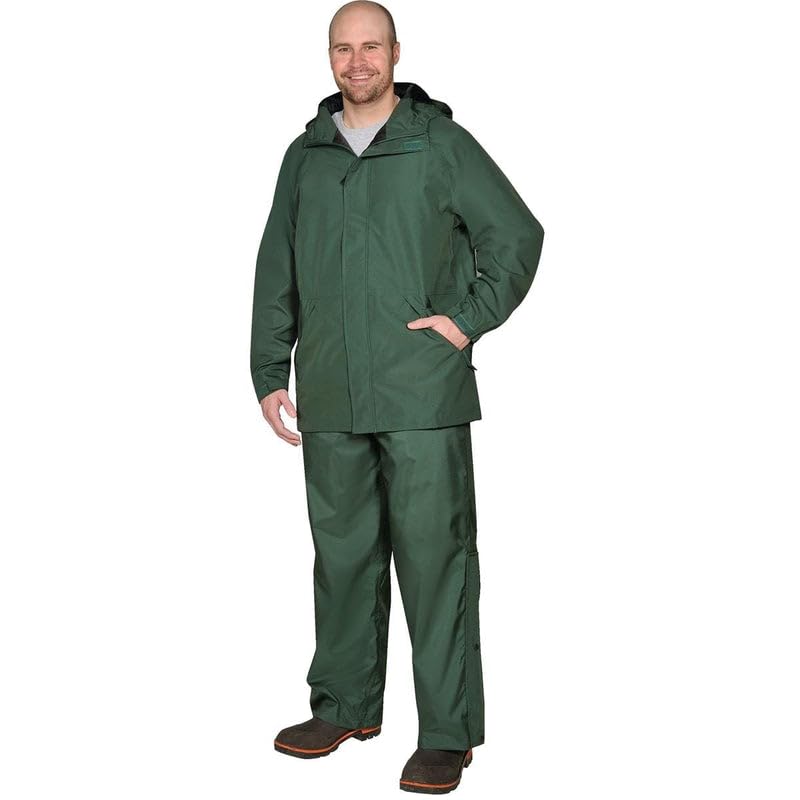 Gempler's Breathable Fully-Lined Rain Jacket with 2-Way Heavy-Duty Zipper Front2