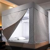 Tienda de campaña para adultos, diseño acogedor de algodón resistente al viento para clima frío, estructura gruesa para mayor comodidad y calidez, ideal para el hogar o camping