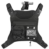 LarKoo Sports Chest Bag & Vest Holster for Men & Women - EDC Pouch Bag Fits Most Pistols, Adjustable...