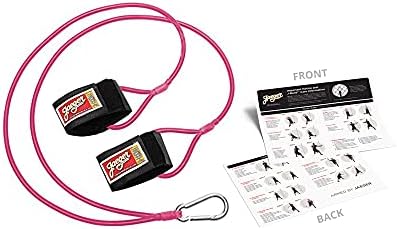 Jaeger J-Bands Resistance Bands for Baseball and Softball Pitchers. Baseball Pitching Trainer and Arm Trainer. Baseball Bands for Throwing. Baseball Training Equipment and Laminated Instruction Sheet