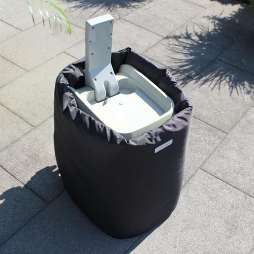 Premium Pro Design Isolation Pompe de Spa - Housse Thermique Épaisse pour Spa Gonflable (Compatible Lay-Z-Spa) Économie d'Énergie, Réduction de Bruit & Réversible (170cm Hydrojet)