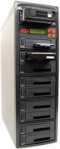 Systor Systems 1:9 SATA/IDE Combo Hard Disk Drive/Solid State Drive (HDD/SSD) Clone Duplicator/Sanitizer (300MB/s) 3.5 inches SYS309CO