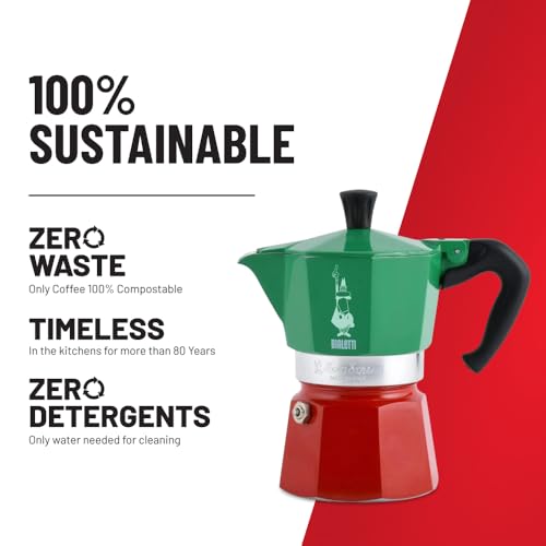 Cafetière Moka Bialetti 0005323 – Italienne 6 Tasses, Aluminium - vue 5