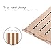 SAMDI Heighten Wood Notebook Stand for Portable MacBook, iPad Pro Mini Air, Other Tablet Pc - (White Birch)