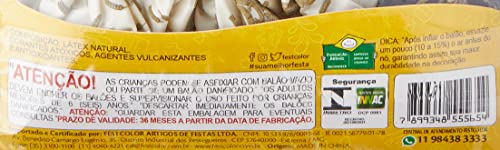 Balão Especial Boteco, Festcolor 105201, Preto/Marrom, Festcolor, 105201, Preto/Marrom, pacote de 25