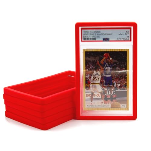 CASEMATIX PSA Slab Bumper Guards 5-Pack Compatible with Yugioh, MTG, Pokémon & Sports PSA Graded Cards, Includes 5 PSA Slab Guard Storage Bumper Protectors